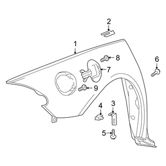 Dodge OE - Quarter Panel & Components