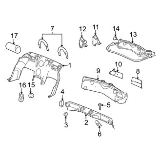 Dodge OE - Rear Body & Floor - Interior Trim