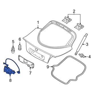 Dodge OE - Rear Liftgate Latch