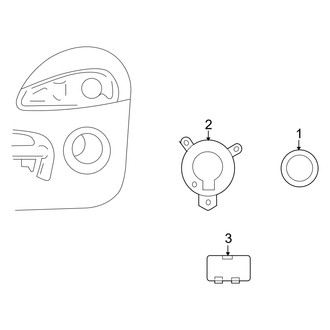 Dodge OE - Front Lamps - Fog Lamps