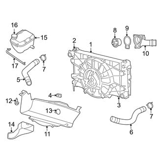 Dodge OE - Cooling - Radiator & Components
