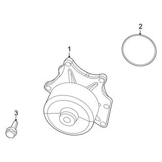 Dodge OE - Cooling - Water Pump
