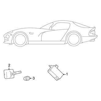 Dodge OE - Electrical - Tire Pressure Monitor Components (SRT-10 / SRT-10 ACR)