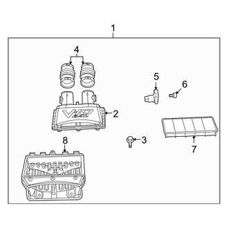 Dodge OE - Engine - Air Inlet