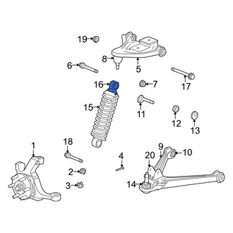Dodge OE - Front Suspension Shock Absorber