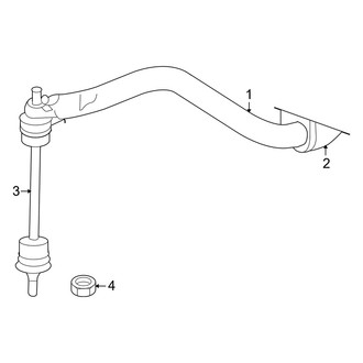 Dodge OE - Front Suspension - Stabilizer Bar & Components