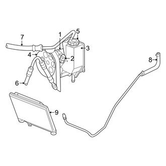 Dodge OE - Steering Gear & Linkage - Pump & Hoses