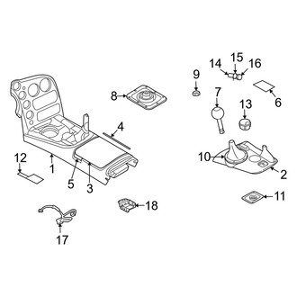 Dodge OE - Center Console