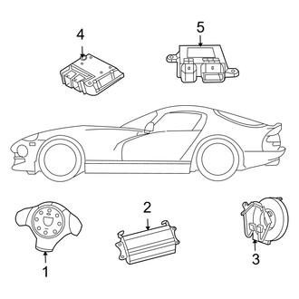 Dodge OE - Restraint Systems - Air Bag Components