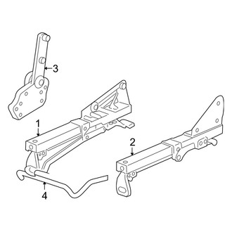 Dodge OE - Seats & Tracks - Tracks & Components