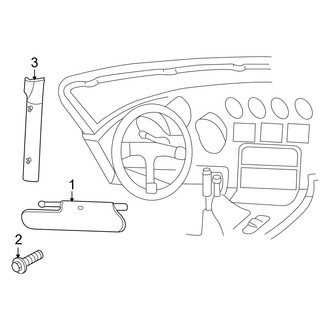 Dodge OE - Roof - Interior Trim (Convertible)