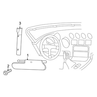 Dodge OE - Roof - Interior Trim (SRT-10 / SRT-10 ACR Coupe)
