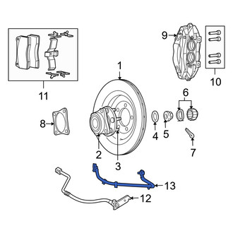 Dodge OE - Rear ABS Wheel Speed Sensor
