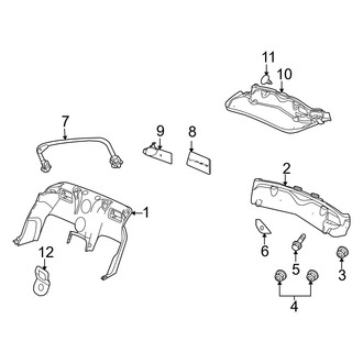 Dodge OE - Rear Body & Floor - Interior Trim (SRT-10 / SRT-10 ACR Coupe)