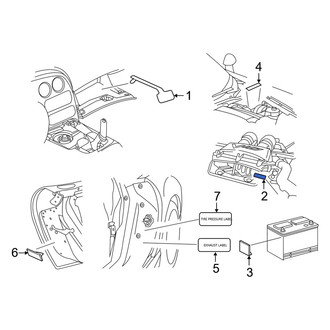 Dodge OE - A/C System Information Label