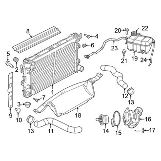 Dodge OE - Cooling - Radiator & Components