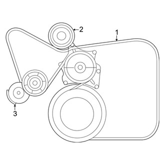 Dodge OE - Cooling - Belts & Pulleys (ACR / GTC / GTS)