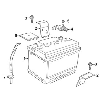 Dodge OE - Electrical - Battery