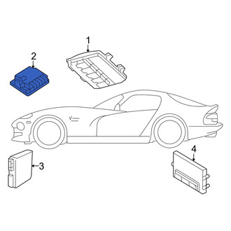 Dodge OE - Front High Intensity Discharge (HID) Lighting Ballast