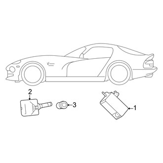 Dodge OE - Electrical - Tire Pressure Monitor Components (ACR / GTC / GTS)