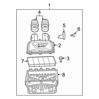 Dodge OE - Engine - Air Inlet