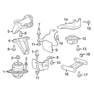 Dodge OE - Engine & Transmission Mounting