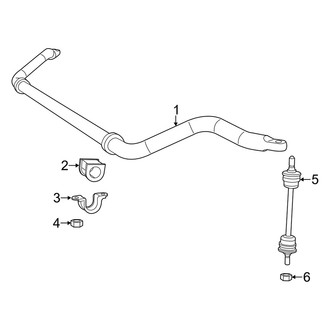 Dodge OE - Front Suspension - Stabilizer Bar & Components