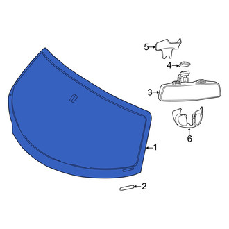 Dodge OE - Front Windshield