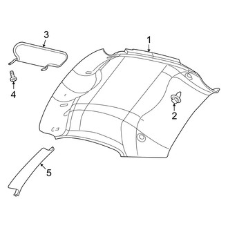 Dodge OE - Roof - Interior Trim