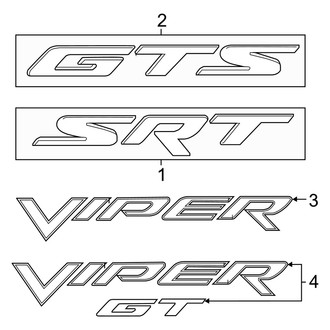 Dodge OE - Pillars, Rocker & Floor - Exterior Trim