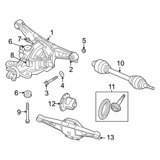 Dodge OE - Rear Suspension - Axle & Differential