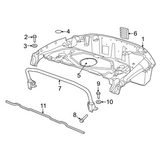 Dodge OE - Rear Body & Floor - Floor & Rails