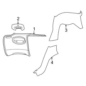 Dodge OE - Rear Body & Floor - Interior Trim