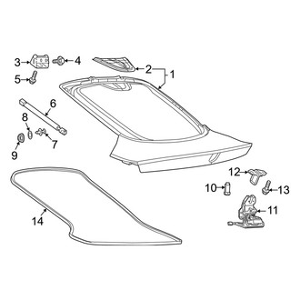 Dodge OE - Lift Gate - Gate & Hardware