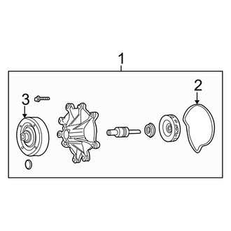 Dodge OE - Cooling - Water Pump (1500 3.7L)