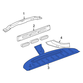 Dodge OE - Radiator Support Splash Shield