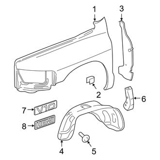Dodge OE - Fender & Components (1500)