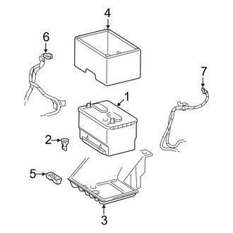 Dodge OE - Electrical - Battery (1500 3.7L / 4.7L / 5.9L)