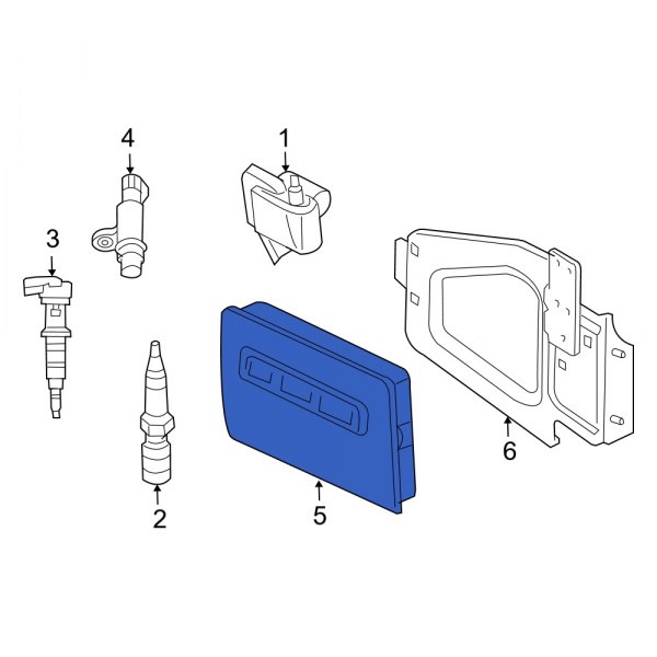 Dodge OE RL028879AB Engine Control Module (ECM)