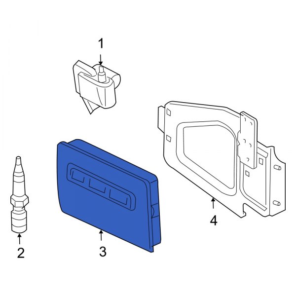 Dodge OE 5029467AH Engine Control Module (ECM)