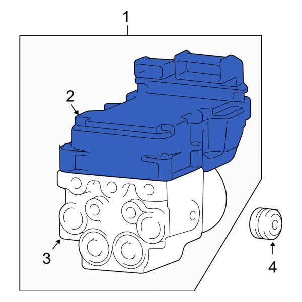 Dodge OE 5142869AB ABS Control Module