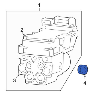 Dodge OE - ABS Hydraulic Actuator Grommet