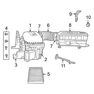 Dodge OE - Engine - Air Intake (1500 4.7L)