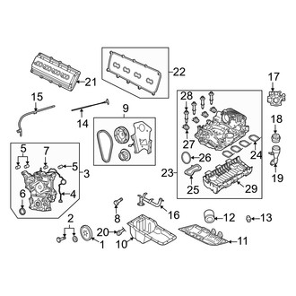 Dodge OE - Engine Parts (1500 5.7L)