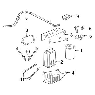 Dodge OE - Emission System - Emission Components (1500 5.7L)