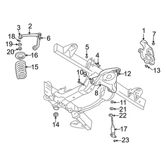 Dodge OE - Front Suspension - Suspension Components (1500 RWD)