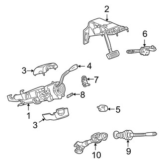 Dodge OE - Steering Column Assembly (1500)