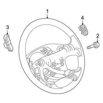 Dodge OE - Steering Wheel & Trim (1500)