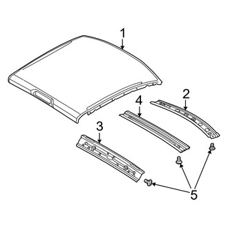 Dodge OE - Cab - Roof & Components (1500 Quad Cab)