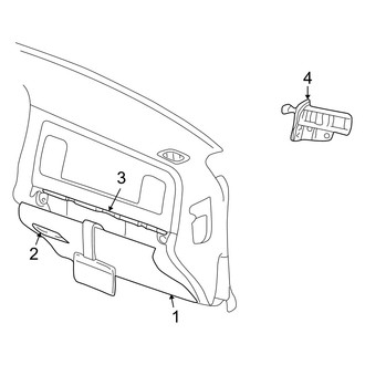 Dodge OE - Instrument Panel - Glove Box (1500)